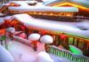 Chinese Snow Town Looks Like Ice Cream, Like Marshmallows