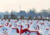 Have you ever seen a snowman version of the Terracotta Army of Qin Shi Huang?